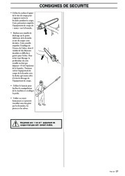 Husqvarna S 36 Oregon 90 91 VG SG Saw Attachment Chainsaw Owners Manual EN FR ES, 2002,2003 page 27