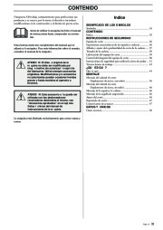 Husqvarna S 36 Oregon 90 91 VG SG Saw Attachment Chainsaw Owners Manual EN FR ES, 2002,2003 page 35