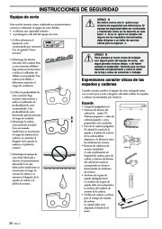 Husqvarna S 36 Oregon 90 91 VG SG Saw Attachment Chainsaw Owners Manual EN FR ES, 2002,2003 page 36