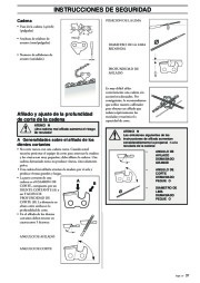 Husqvarna S 36 Oregon 90 91 VG SG Saw Attachment Chainsaw Owners Manual EN FR ES, 2002,2003 page 37