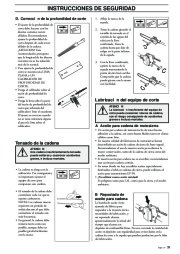 Husqvarna S 36 Oregon 90 91 VG SG Saw Attachment Chainsaw Owners Manual EN FR ES, 2002,2003 page 39