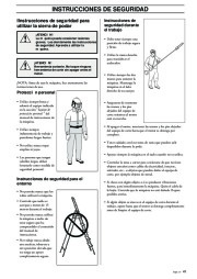 Husqvarna S 36 Oregon 90 91 VG SG Saw Attachment Chainsaw Owners Manual EN FR ES, 2002,2003 page 41