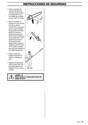 Husqvarna S 36 Oregon 90 91 VG SG Saw Attachment Chainsaw Owners Manual EN FR ES, 2002,2003 page 43