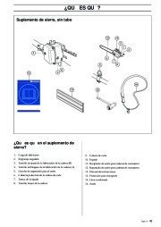 Husqvarna S 36 Oregon 90 91 VG SG Saw Attachment Chainsaw Owners Manual EN FR ES, 2002,2003 page 45