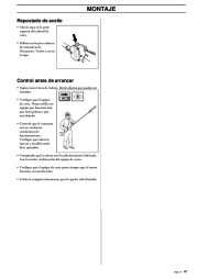 Husqvarna S 36 Oregon 90 91 VG SG Saw Attachment Chainsaw Owners Manual EN FR ES, 2002,2003 page 47