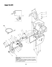 MTD Cub Cadet 724 STE 926 STE Snow Blower Owners Manual page 24