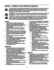 MTD Cub Cadet 724 STE 926 STE Snow Blower Owners Manual page 3