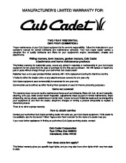 MTD Cub Cadet 724 STE 926 STE Snow Blower Owners Manual page 30