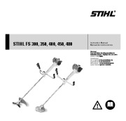 STIHL FS 300 350 400 450 480 Trimmer Owners Manual page 1