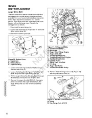 Simplicity Snapper 1695302 1695311 1695410 1695313 1695314 1695411 Intermediate Frame Snow Blower Owners Manual page 30