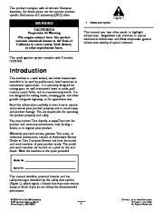 Toro 04036, 04037 Greensmaster 2000 Mower Owners Manual, 2011 page 2