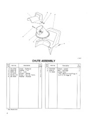 Toro 38025 1800 Power Curve Snowthrower Parts Catalog, 1992, 1993 page 4