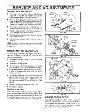 Craftsman 536.884351 Craftsman 20-Inch Snow Thrower Owners Manual page 16