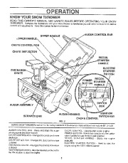 Craftsman 536.884351 Craftsman 20-Inch Snow Thrower Owners Manual page 8