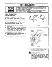 Craftsman 536.884351 Craftsman 20-Inch Snow Thrower Owners Manual page 9