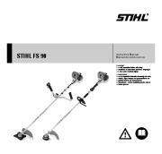 STIHL FS 90 Trimmer Owners Manual page 1