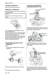 Husqvarna 340 345 346XP 350 351 353 Chainsaw Workshop Manual, 2003,2004,2005,2006 page 48