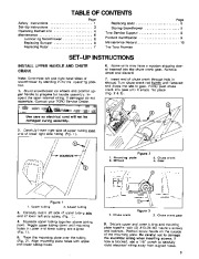 Toro 38025 1800 Power Curve Snowthrower Owners Manual, 1991 page 3