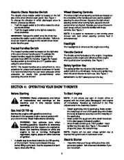 MTD Cub Cadet 850 SWE 1130 SWE Snow Blower Owners Manual page 8