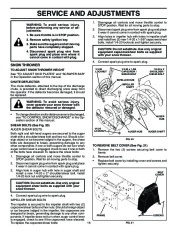 Poulan Pro Owners Manual, 2004 page 16