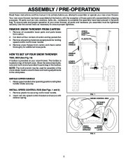 Poulan Pro Owners Manual, 2004 page 5