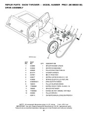 Poulan Pro Owners Manual, 2010 page 26