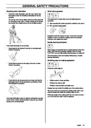 Husqvarna 455e 455 Rancher 460 Chainsaw Owners Manual, 2006,2007,2008 page 15