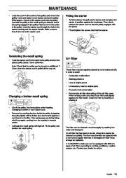 Husqvarna 455e 455 Rancher 460 Chainsaw Owners Manual, 2006,2007,2008 page 35