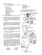 Simplicity 564 42-Inch Rotary Snow Blower Owners Manual page 3