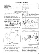 Toro 38025 1800 Power Curve Snowthrower Owners Manual, 1991 page 3