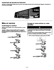 Toro 51599 Ultra Blower/Vacuum Owners Manual, 2007, 2008, 2009, 2010, 2011, 2012 page 8