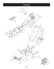 Craftsman 247.88455 Craftsman 5.5 Horse Power 24-inch 4-cycle 3-speed Snow Thrower Owners Manual page 20