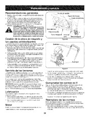 Craftsman 247.88455 Craftsman 5.5 Horse Power 24-inch 4-cycle 3-speed Snow Thrower Owners Manual page 38