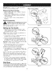 Craftsman 247.88455 Craftsman 5.5 Horse Power 24-inch 4-cycle 3-speed Snow Thrower Owners Manual page 6