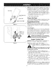 Craftsman 247.88455 Craftsman 5.5 Horse Power 24-inch 4-cycle 3-speed Snow Thrower Owners Manual page 7