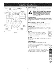 Craftsman 247.88455 Craftsman 5.5 Horse Power 24-inch 4-cycle 3-speed Snow Thrower Owners Manual page 9