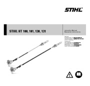 STIHL HT 100 101 130 131 Cultivator Owners Manual page 1