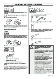 Husqvarna 395XP 395XPG Chainsaw Owners Manual, 2001,2002,2003,2004,2005,2006,2007,2008,2009,2010 page 15