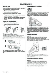 Husqvarna 395XP 395XPG Chainsaw Owners Manual, 2001,2002,2003,2004,2005,2006,2007,2008,2009,2010 page 38