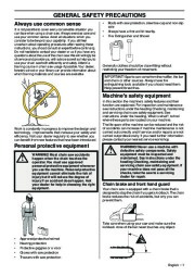 Husqvarna 395XP 395XPG Chainsaw Owners Manual, 2001,2002,2003,2004,2005,2006,2007,2008,2009,2010 page 7