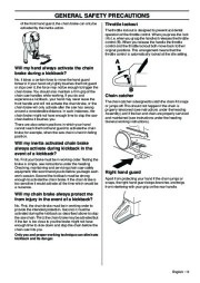 Husqvarna 395XP 395XPG Chainsaw Owners Manual, 2001,2002,2003,2004,2005,2006,2007,2008,2009,2010 page 9