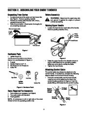 MTD Cub Cadet 521E Snow Blower Owners Manual page 5