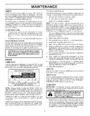Craftsman 917.881064 Craftsman 1450 Series 30-Inch Power-Propelled Snow Thrower Owners Manual page 16