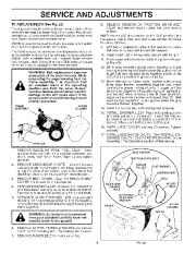 Craftsman 917.881064 Craftsman 1450 Series 30-Inch Power-Propelled Snow Thrower Owners Manual page 18