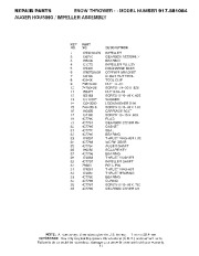 Craftsman 917.881064 Craftsman 1450 Series 30-Inch Power-Propelled Snow Thrower Owners Manual page 41