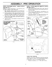 Craftsman 917.881064 Craftsman 1450 Series 30-Inch Power-Propelled Snow Thrower Owners Manual page 8