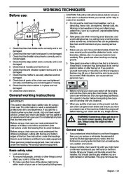 2009-2011 Husqvarna CS2172WH CS2166 Chainsaw Owners Manual, 2009,2010,2011 page 21