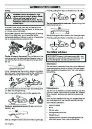 2009-2011 Husqvarna CS2172WH CS2166 Chainsaw Owners Manual, 2009,2010,2011 page 24