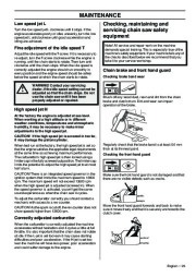 2009-2011 Husqvarna CS2172WH CS2166 Chainsaw Owners Manual, 2009,2010,2011 page 29