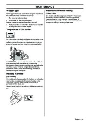 2009-2011 Husqvarna CS2172WH CS2166 Chainsaw Owners Manual, 2009,2010,2011 page 35